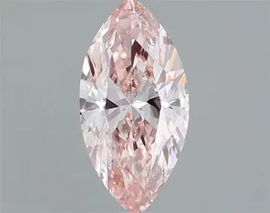 1.03ct MARQUISE Fancy Vivid Pink VS1 Coloured Lab diamond