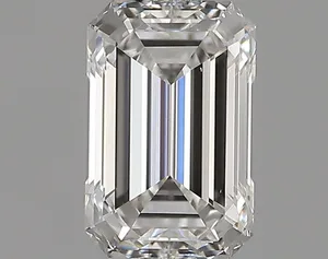 0.52ct EMERALD E VVS2 Natural diamond