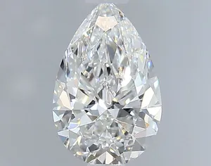 0.5ct PEAR F VVS2 Natural diamond