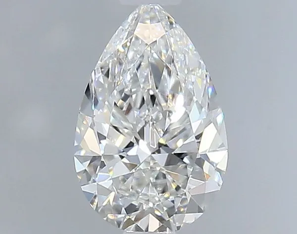 0.5ct PEAR F VVS2 Natural diamond