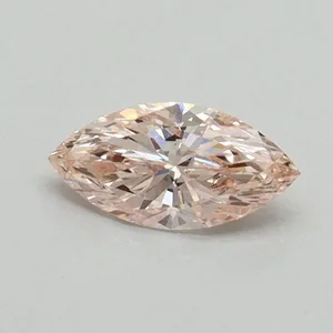 0.34ct MARQUISE Fancy Pink VVS2 Coloured Lab diamond