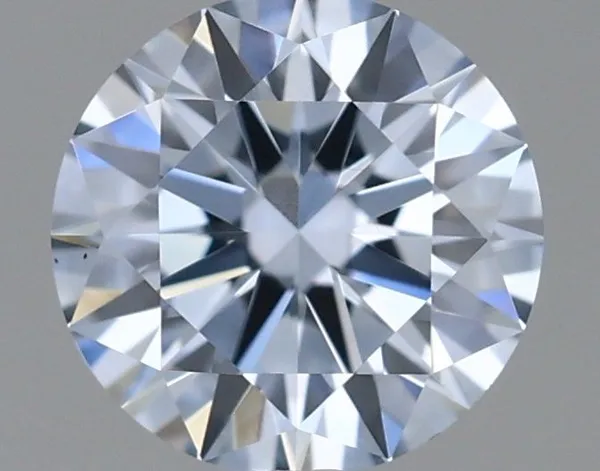 0.33ct ROUND Fancy Blue VS1 Coloured Lab diamond