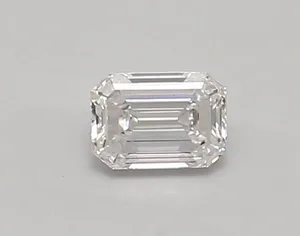 0.46ct EMERALD D VVS1 Lab diamond