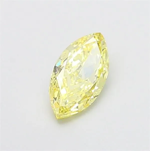 1.01ct MARQUISE Fancy Intense Yellow SI1 Coloured Lab diamond