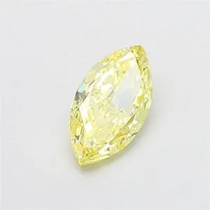 1.01ct MARQUISE Fancy Intense Yellow SI1 Coloured Lab diamond