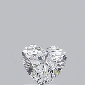 0.57ct HEART D IF Lab diamond