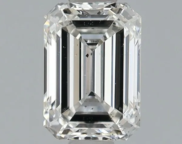 0.72ct EMERALD F SI1 Lab diamond