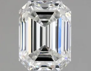 0.43ct EMERALD H VS1 Natural diamond