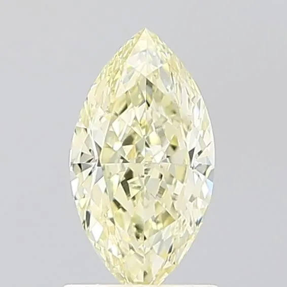 1.03ct MARQUISE Fancy Light Yellow VS1 Coloured Lab diamond