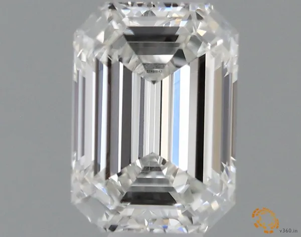 0.4ct EMERALD G VVS2 Natural diamond