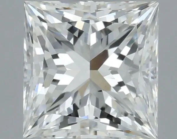 0.41ct PRINCESS F VS2 Natural diamond