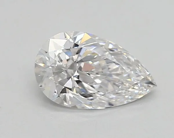 0.77ct PEAR D VVS1 Lab diamond