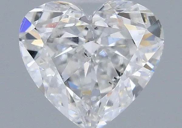 0.43ct HEART E SI2 Natural diamond