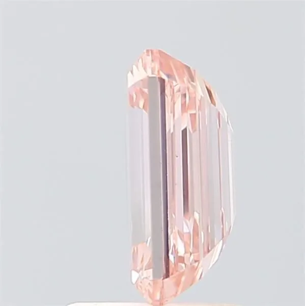 1.55ct EMERALD Fancy Intense Pink VS1 Coloured Lab diamond