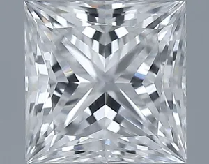 0.8ct PRINCESS E IF Natural diamond