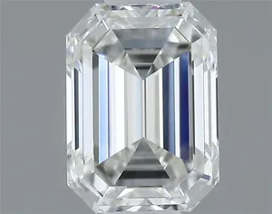 0.4ct EMERALD G VVS1 Natural diamond