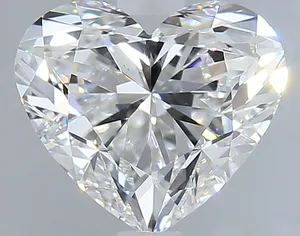 0.9ct HEART F VS2 Natural diamond