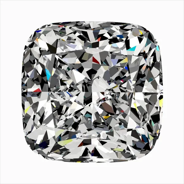 0.58ct CUSHION F VVS1 Natural diamond