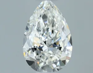 0.5ct PEAR H VVS1 Natural diamond