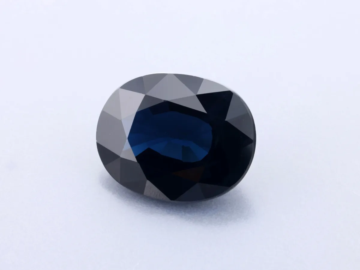 2.1ct Blue Sapphire, Oval gemstone