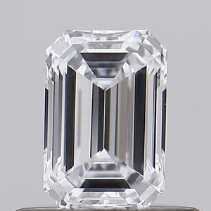 0.52ct EMERALD D IF Lab diamond