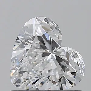 0.91ct HEART E VVS2 Natural diamond