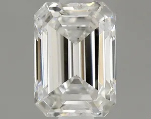 0.81ct EMERALD F VS1 Lab diamond