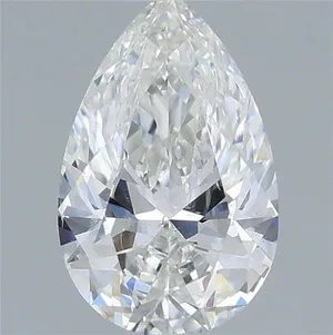0.53ct PEAR G SI1 Natural diamond