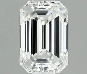 0.37ct EMERALD F VVS1 Natural diamond