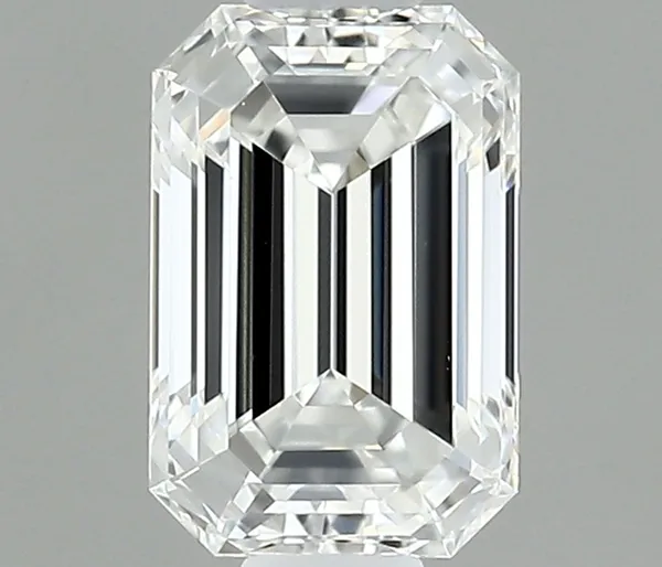 0.37ct EMERALD F VVS1 Natural diamond