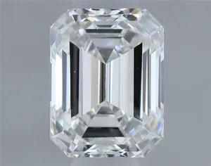 0.46ct EMERALD H VVS2 Natural diamond