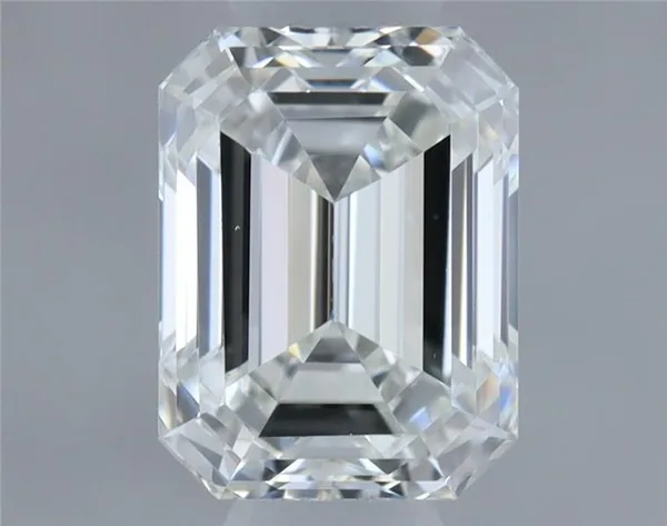0.46ct EMERALD H VVS2 Natural diamond