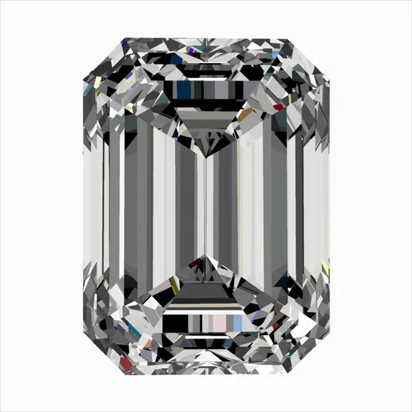 0.54ct EMERALD E VVS1 Natural diamond