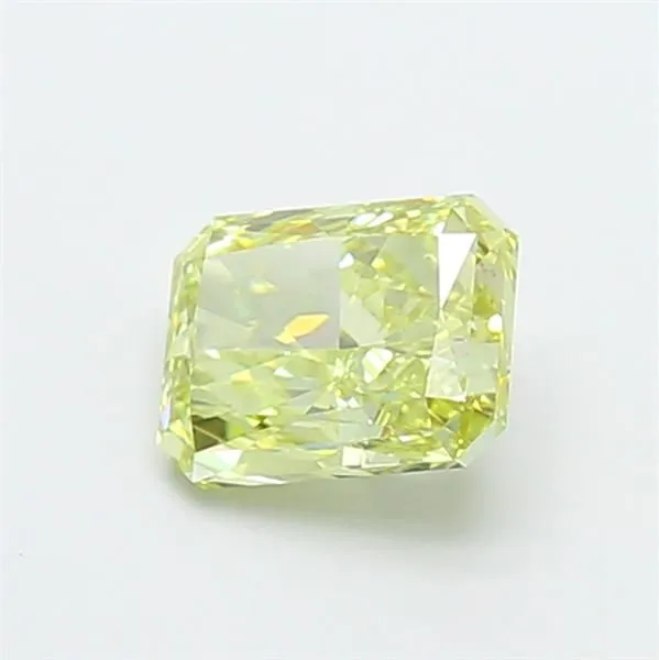 1.03ct RADIANT Fancy Yellow VVS2 Coloured Lab diamond