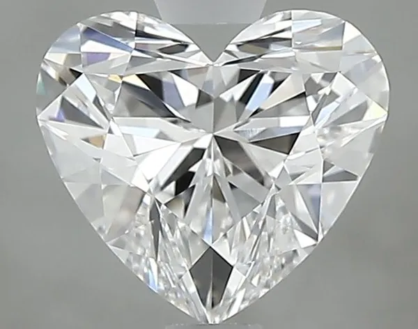 1ct HEART D VVS2 Natural diamond