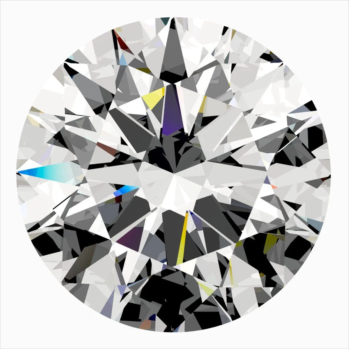 0.30ct ROUND D SI2 Natural diamond