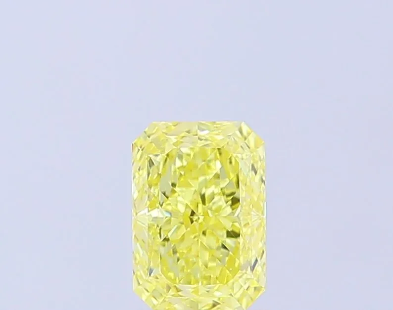 1.02ct RADIANT Fancy Intense Yellow VVS2 Coloured Lab diamond