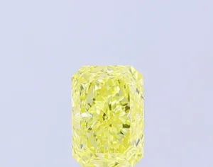 1.02ct RADIANT Fancy Intense Yellow VVS2 Coloured Lab diamond