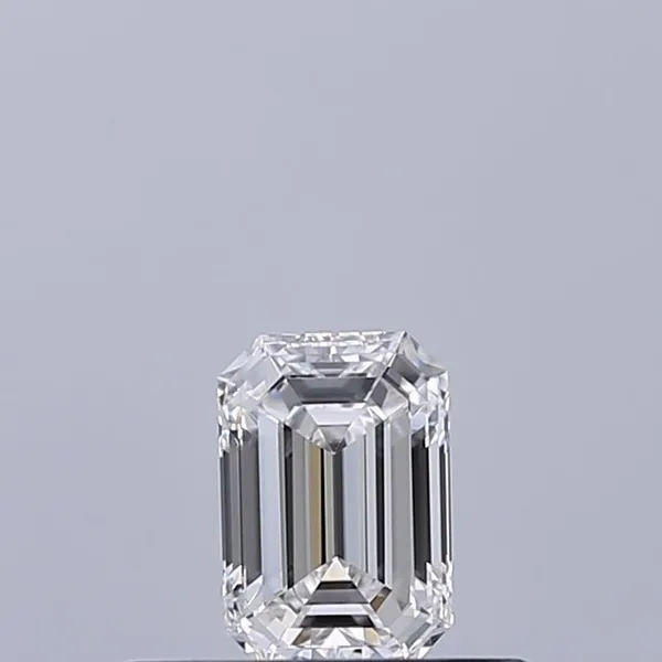 0.3ct EMERALD E IF Natural diamond