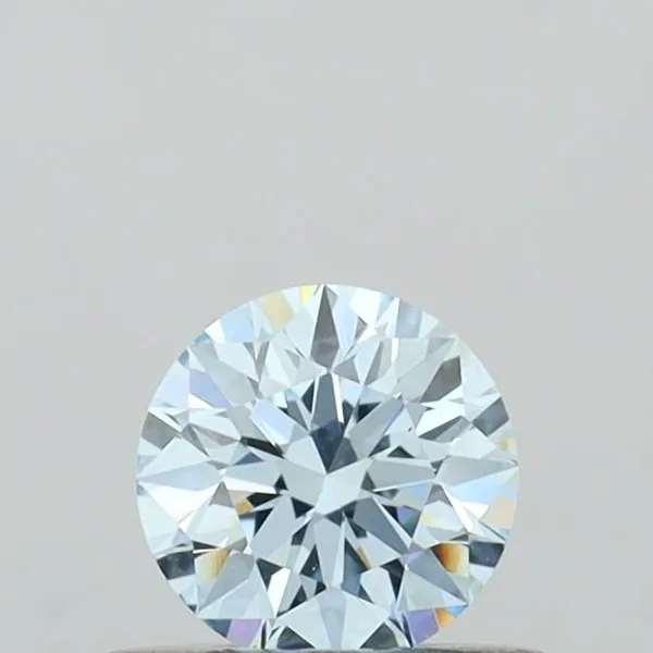 0.41ct ROUND Fancy Intense Blue VS1 Coloured Lab diamond