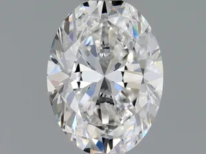 0.43ct OVAL D VVS2 Natural diamond