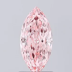 1.04ct MARQUISE Fancy Vivid Pink VS1 Coloured Lab diamond