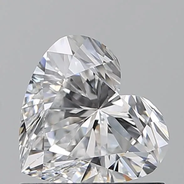 0.9ct HEART D VS2 Natural diamond