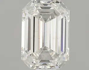 0.71ct EMERALD F VS1 Lab diamond