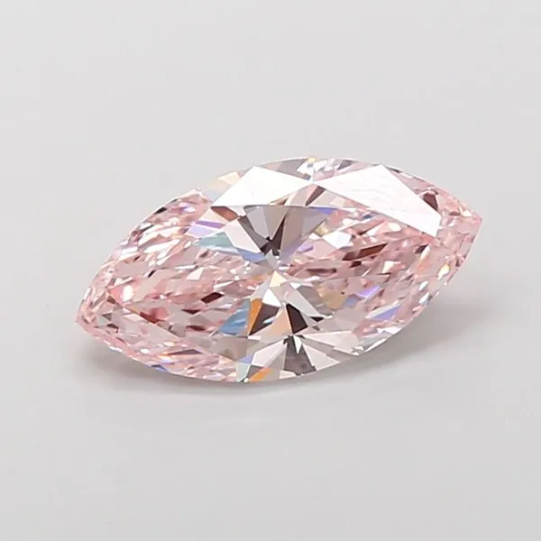 3ct MARQUISE Fancy Pink VVS2 Coloured Lab diamond