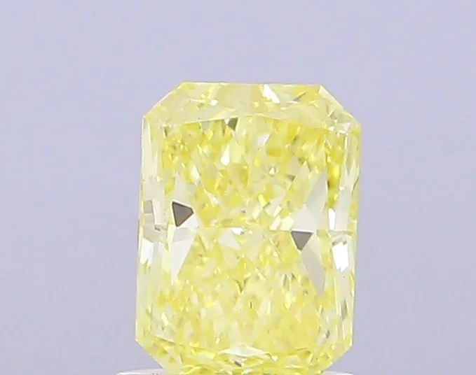 1.03ct RADIANT Fancy Intense Yellow VS1 Coloured Lab diamond