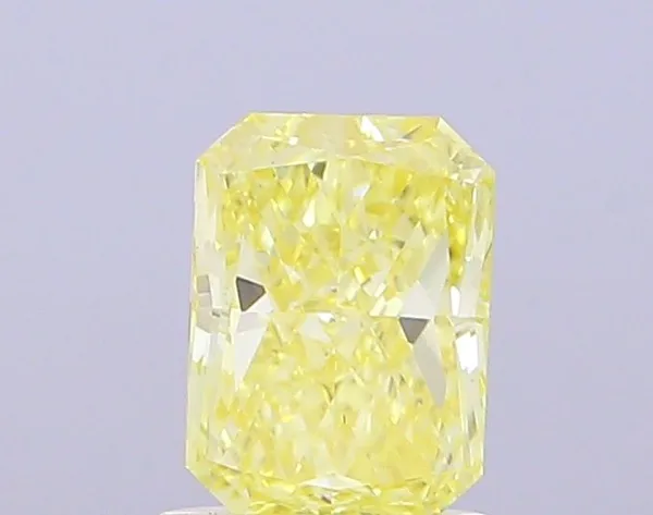 1.03ct RADIANT Fancy Intense Yellow VS1 Coloured Lab diamond