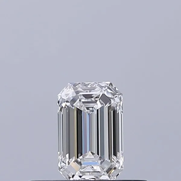 0.3ct EMERALD D VVS2 Natural diamond