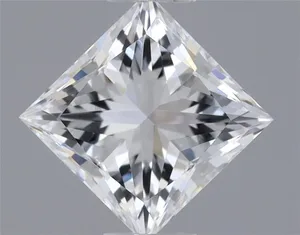 0.39ct PRINCESS F VVS2 Natural diamond
