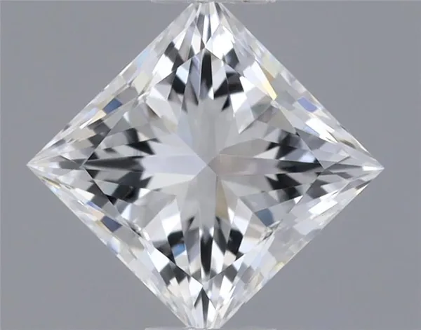 0.39ct PRINCESS F VVS2 Natural diamond